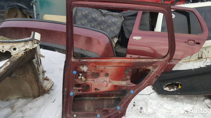 Дверь задняя правая фольксваген гольф 3 венто golf