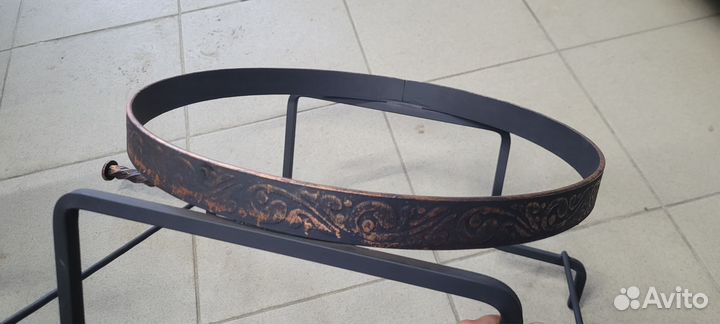 Подставка под казан на мангал кованная