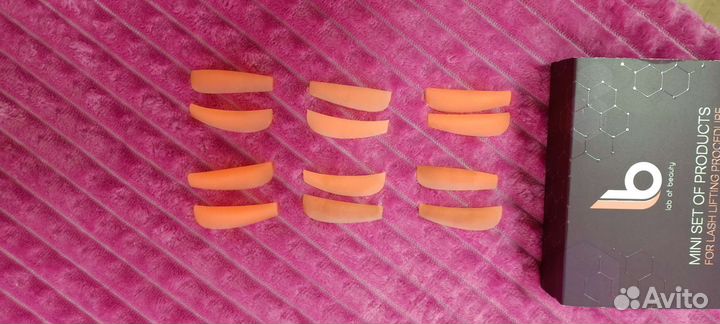 Валики бигуди для ламинирования ресниц