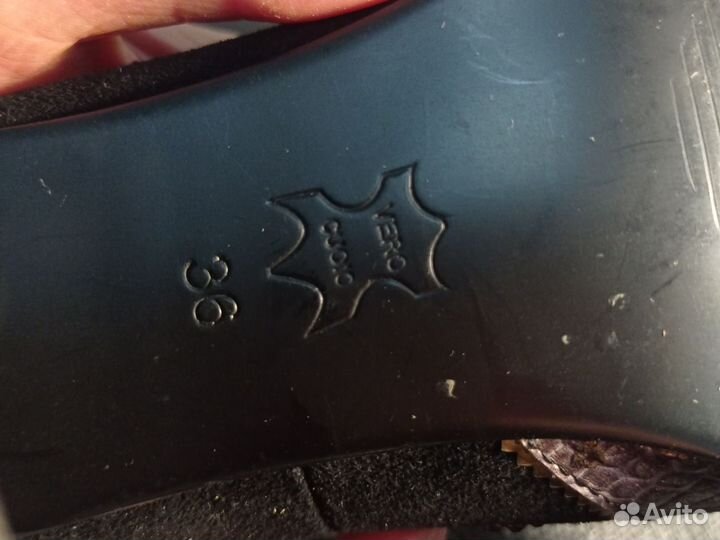 Туфли женские 36 размер натуральная кожа