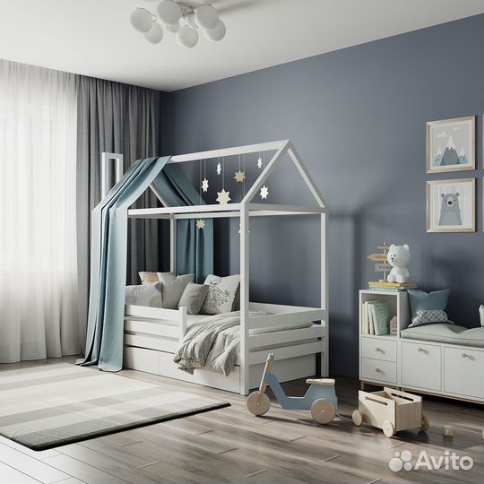 Детская кровать-домик