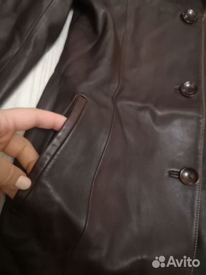 Кожаная курта