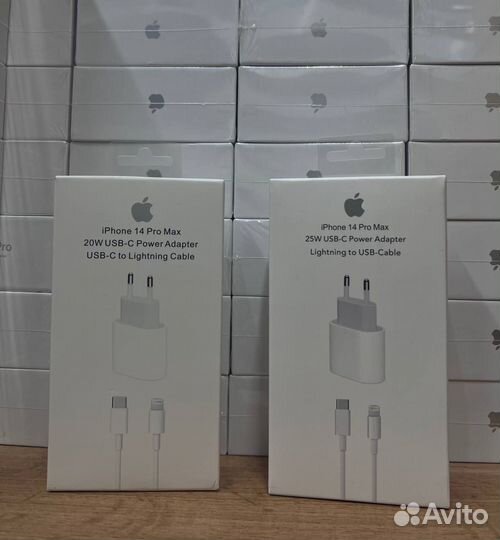 Зарядка на iPhone 15 pro max 25w