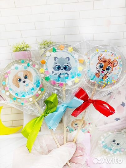 Леденцы на день рождение. Угощение от именинника