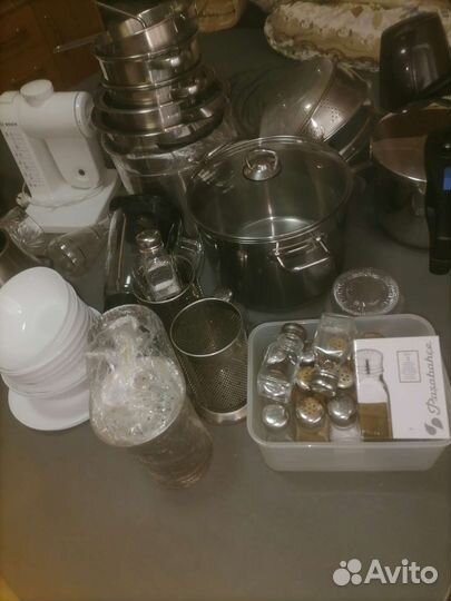 Кастрюля из нержавейки бу