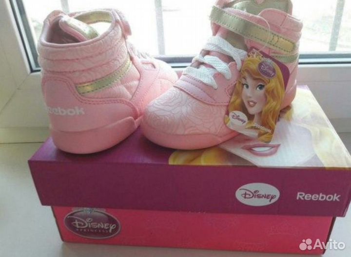 Кеды reebok для девочки