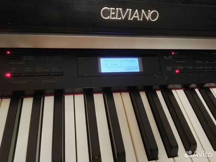 Цифровое пианино casio celviano ap-620 с банкеткой