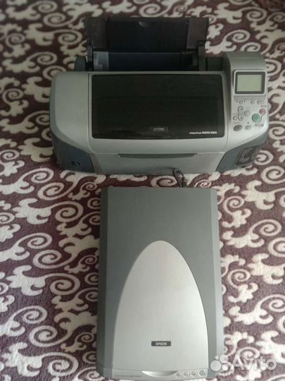 Цветной принтер и сканер epson