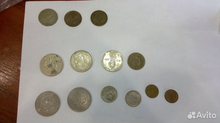 Банкноты, монеты иностранные, СССР, царские