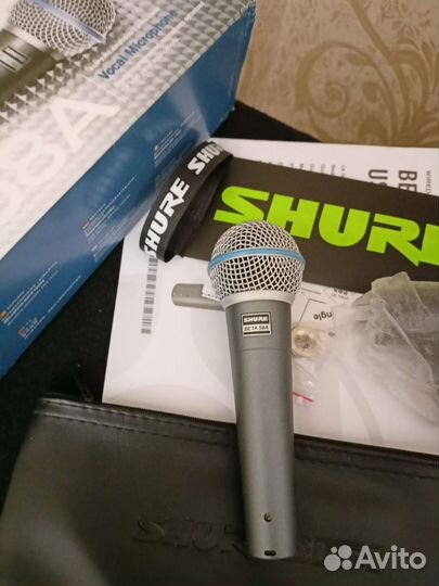 Микрофон shure beta 58a новый