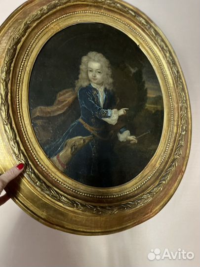 Майтенс. Портрет мальчика с гончей, 1770 г