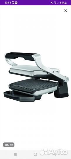 Электрогриль tefal GC706D34