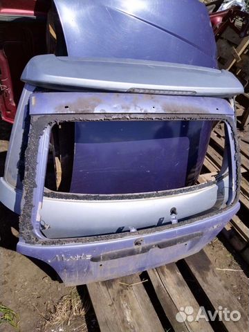 Крышка багажника деу Матиз