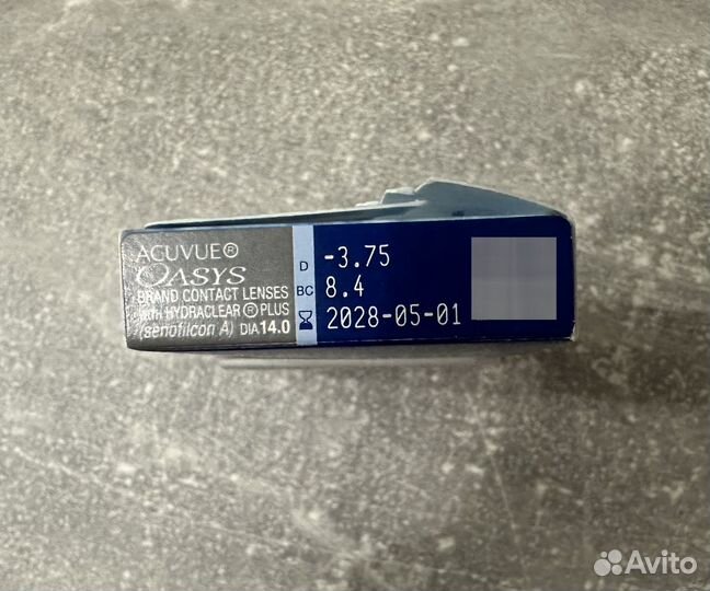 Линзы контактные acuvue oasys -3.75