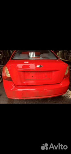 Крышка багажника на chevrolet lacetti седан