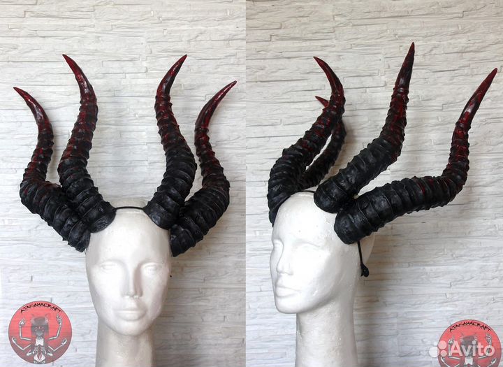 Рога короны головные уборы на заказ, ручная работа
