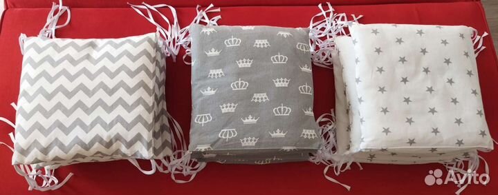 Бортики в детскую кроватку