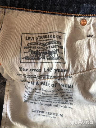 Джинсы мужские levis