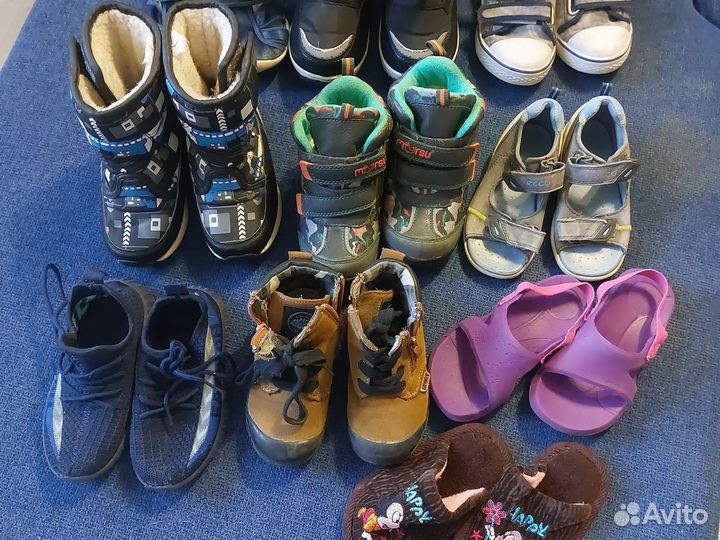 Обувь детская пакетом с 23 по 31 размер