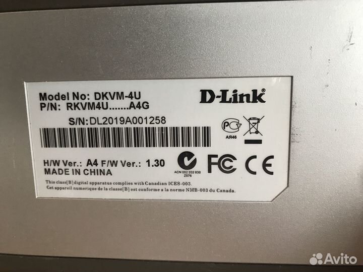 D-Link dkvm-4U Переключатель между компьютерами