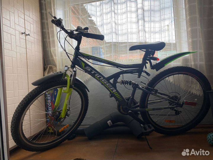 Велосипед скоростной бу stinger