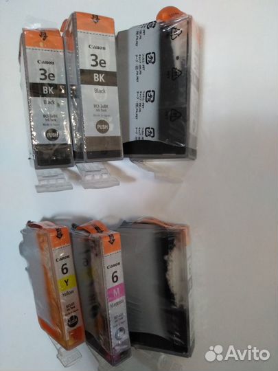 Картридж Canon BCI-3eBK Black оригинальный