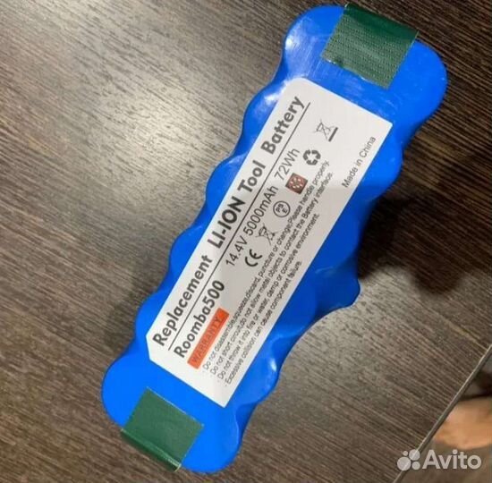 Литиевый аккумулятор для irobot roomba