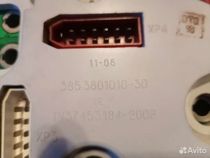 Приборная панель газель