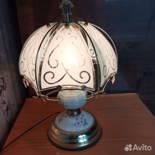 Настольная лампа СССР винтаж