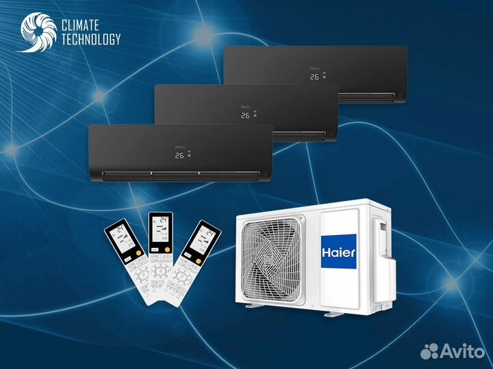 Мультисплит haier с монтажом