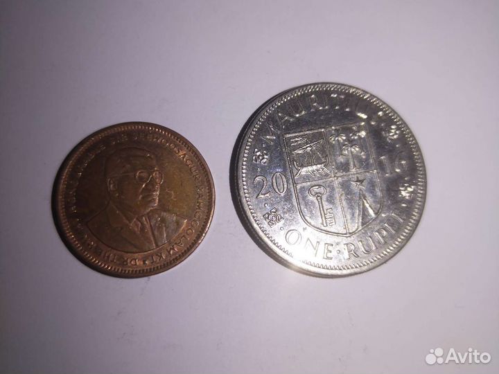 Монеты Маврикий