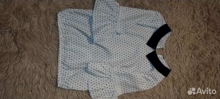 Белая блуза