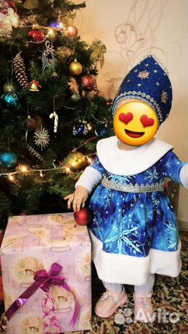 Костюм снегурочки для девочки