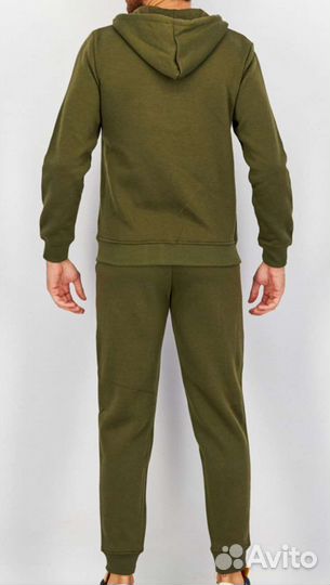 Спортивный костюм тёплый хаки Tahari США M XL