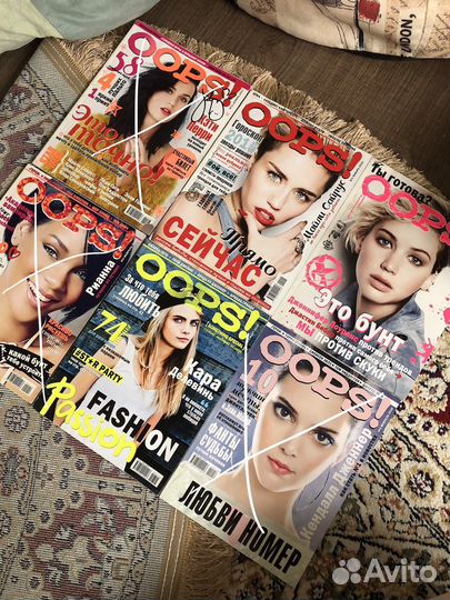 Журналы Yes, oops, Elle Girl 2013-2015 годов