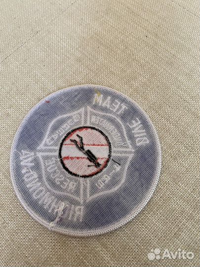 Шеврон США военная нашивка Dive team rescue