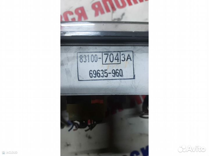 Панель приборов на hino ranger FD3HKA,FD3HLA,FD3HJA,FD3HMA. H07C,H07C-T,H06C-T,J08C/E