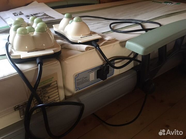 Массажная кровать vital rays de lux