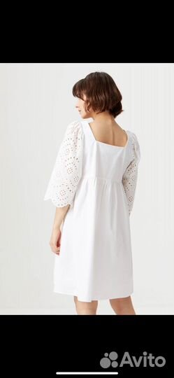 Платье белое летнее