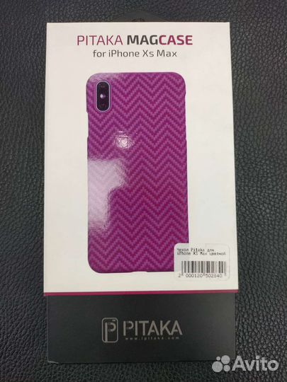 Чехол Pitaka карбоновый для iPhone Xs Max