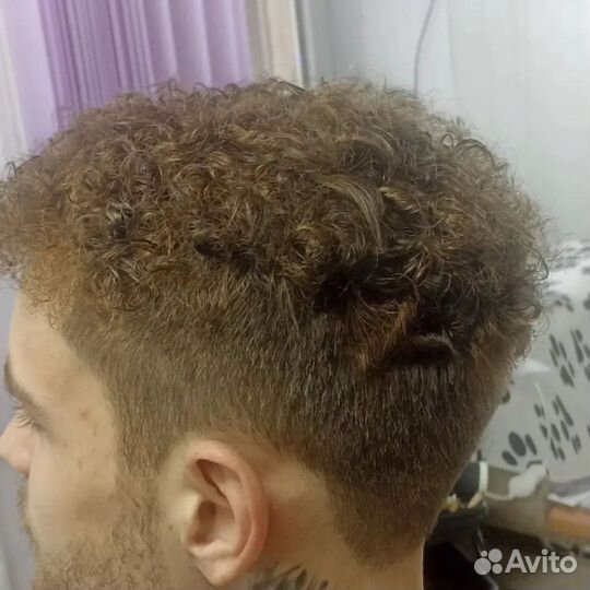 Мужская завивка