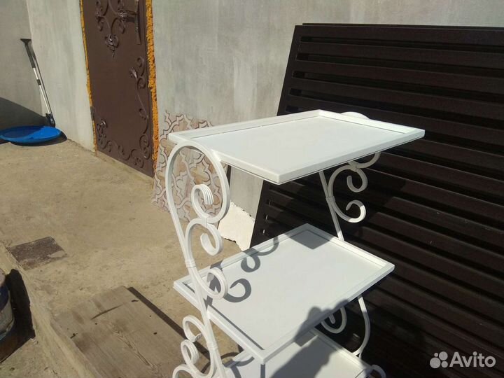 Полка кованая. Обувница