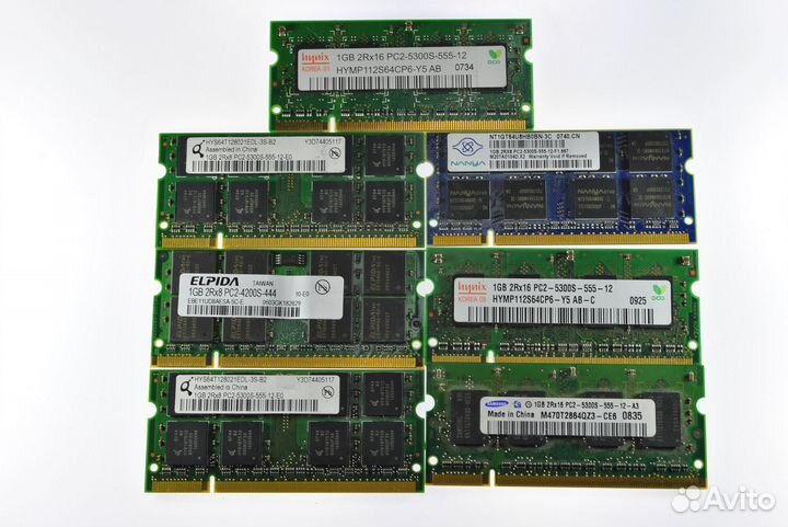 Оперативная память для ноутбука ddr2 2gb
