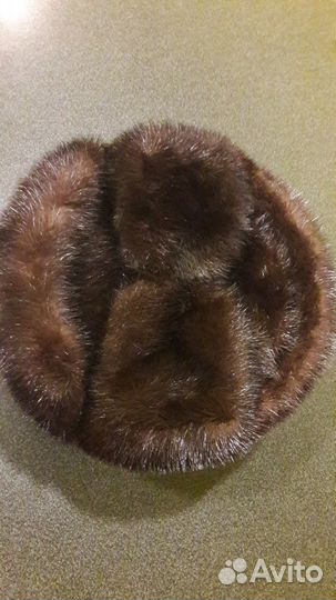 Шапка норковая муж. Разм. 58