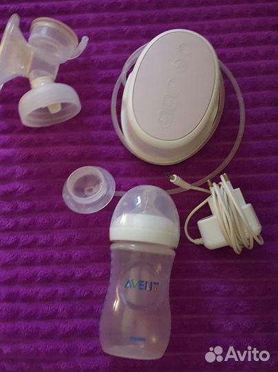 Молокоотсос avent электрический
