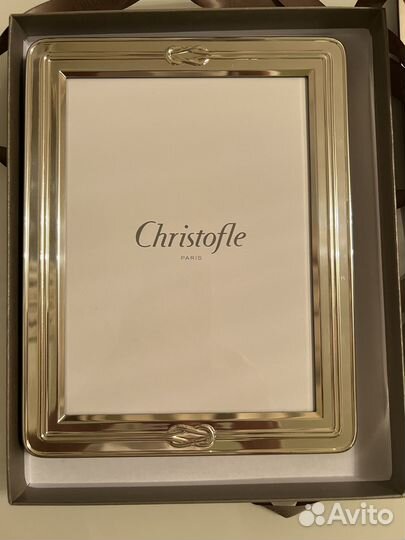 Серебряная Рамка для фото Christofle новая