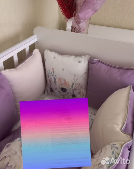 Бортики в детскую кроватку