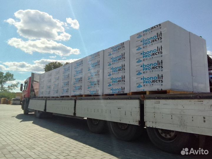 Газобетон Бонолит с Доставкой GZB-5807