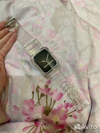 Селиконовый ремень для apple watch