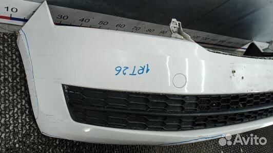 Бампер передний skoda rapid (1RT26G501)